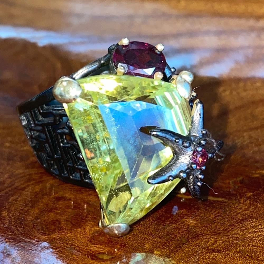 Unique Gemstone Ring - image 5